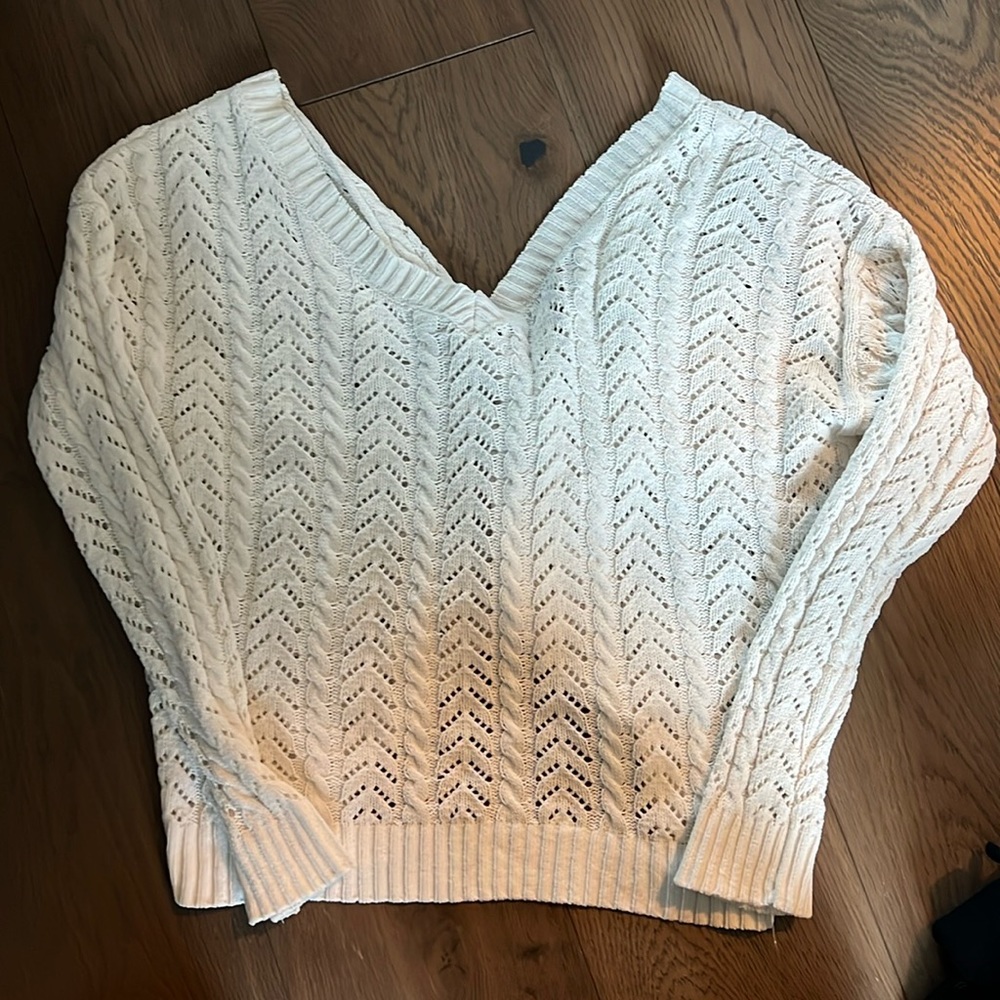 Cross Cross Back Sweater